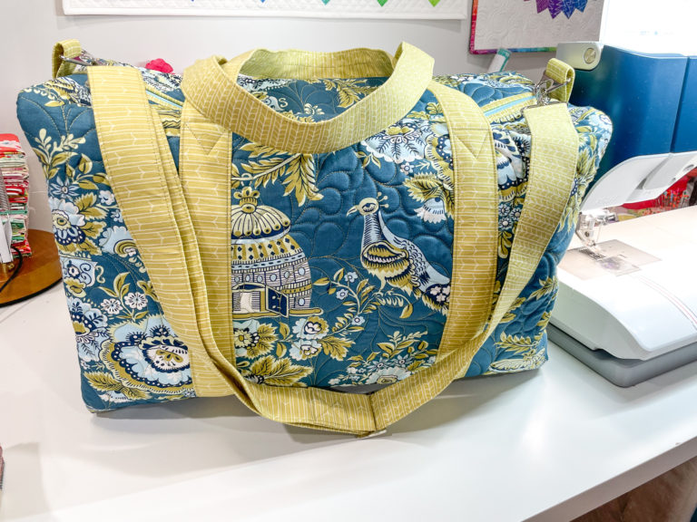 Patchwork Duffle Carrying Strap Pattern Hack! – Knot and Thread Design